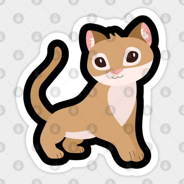 Cougar Sticker by MyBeautifulFiles